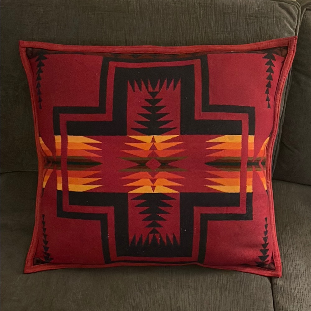 Pendleton Beaver state wool pillow